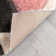 Cobina Holland Modern Geometric Blush 3D Textured Thick & Soft Shag Rug