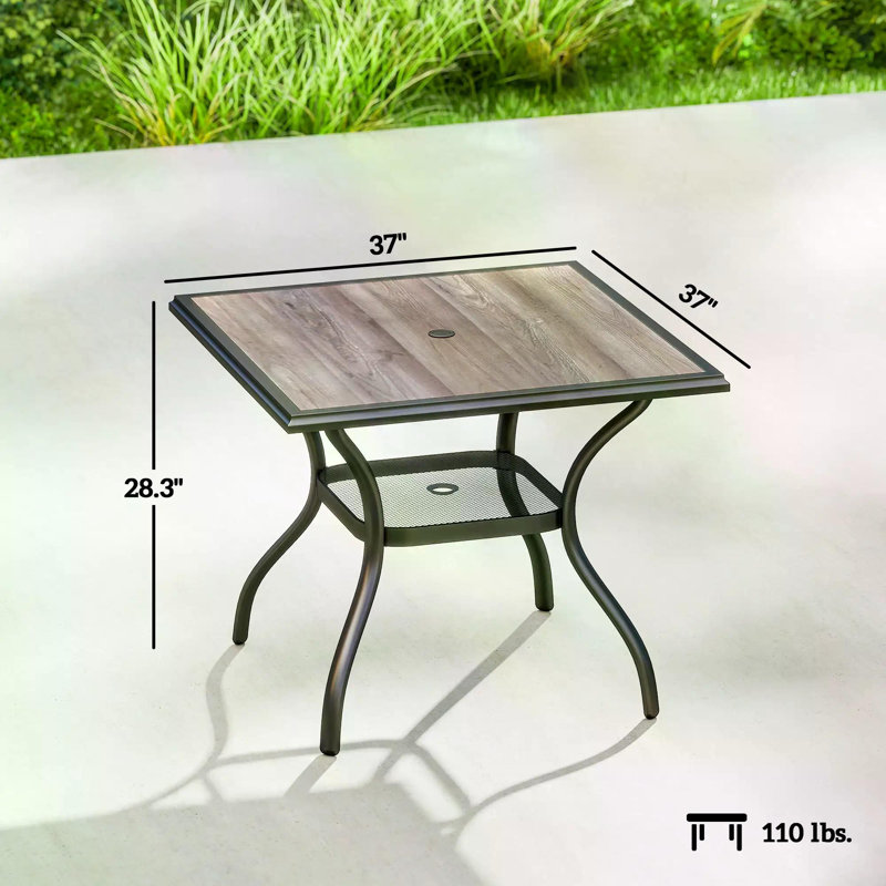 Table de salle à manger carrée
