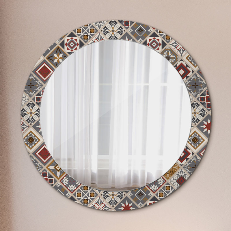 Huldar Glass Flat Wall Mirror