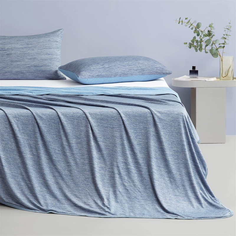 Throw Blanket, 200 x 220cm, Blue