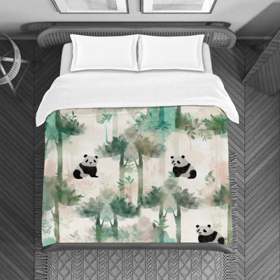 Panda Bamboo Duvet Cover