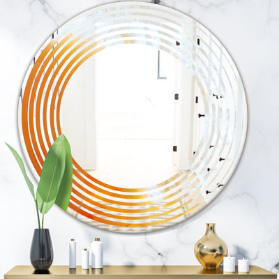 Miroir mural sans cadre Modern & contemporary Wave true Stone