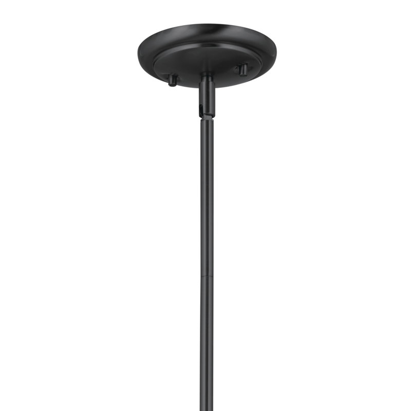 Pallas 4 - Light Steel Dimmable Classic / Traditional Chandelier, Black