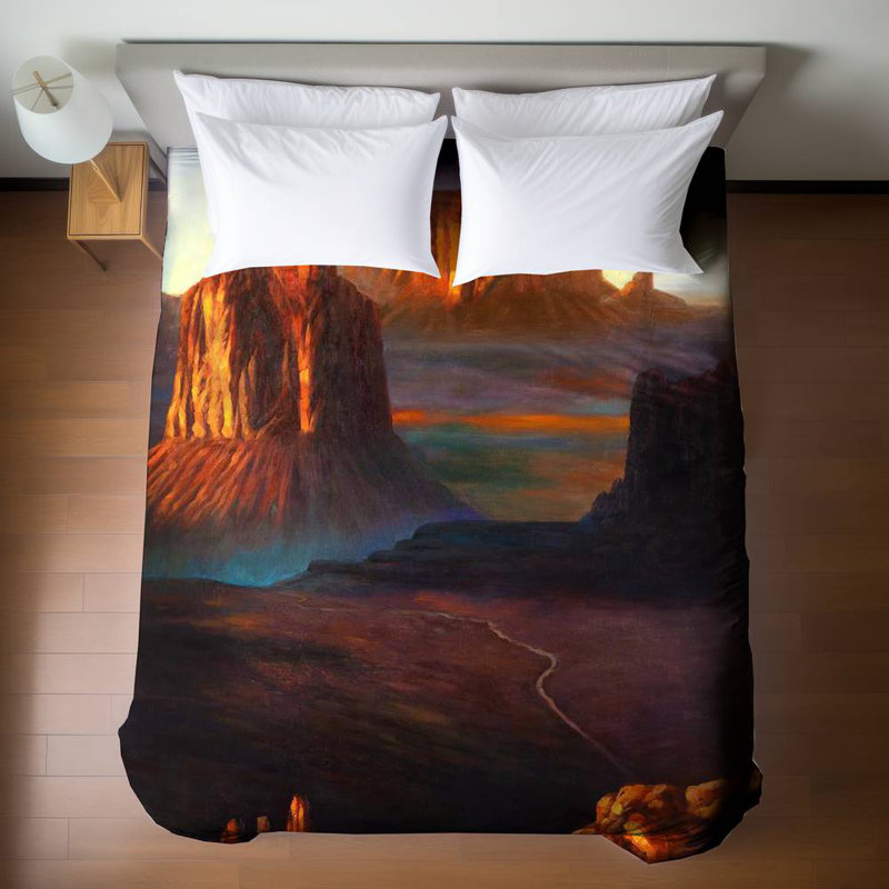 Monument Valley Duvet Cover | Modern Landscapes Home Decor