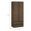 PANOPTIK 2 Door Wardrobe