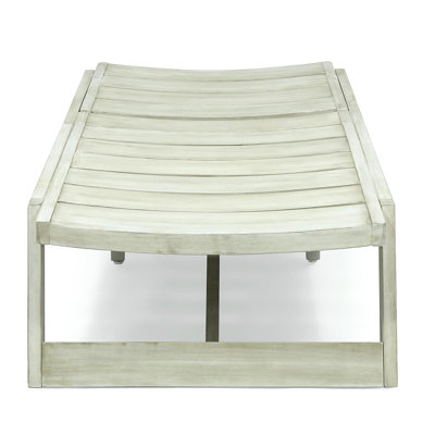 Wooden Chaise Lounge