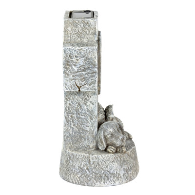 Marqueur de jardin à croix solaire Exhart, 6 x 5 x 9,5 po Exhart