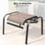 Ensemble de 2 repose-pieds d'extérieur empilables Wittig-296454858