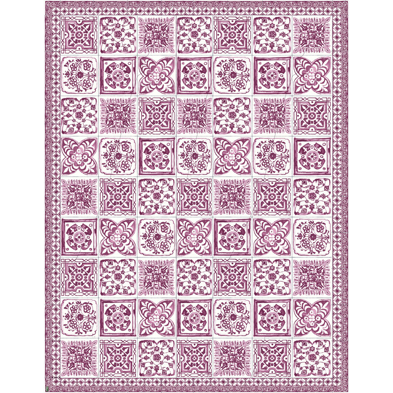 Damon Geometric 230cm X 155cm Area Rug, Rectangle 155 x 200cm