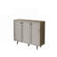 Console en bois avec tablette réglable, armoire à café en bois-1398519655
