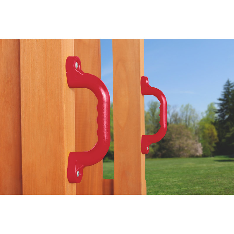 Portique Timber Valley, Vert, Rouge