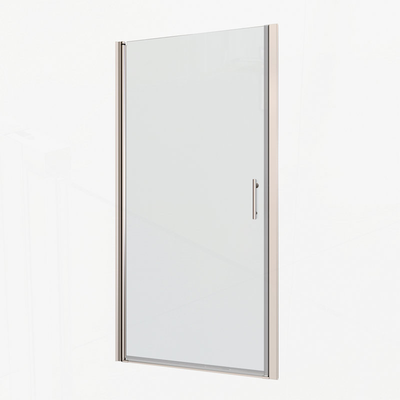 Versatile Pivot Shower Door with Advanced Features for Enhanced Bathroom Experience