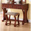 Modern Bedroom Vanity , Finish, Stool, , Rustic Wood Style W/ Veneer, Pine Design-478099964