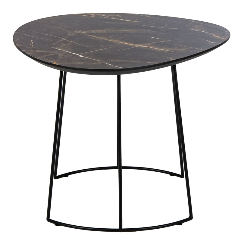 Table de bout Valerton, Noir