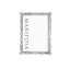 Metal Single Picture Frame Set in Silver-430979289