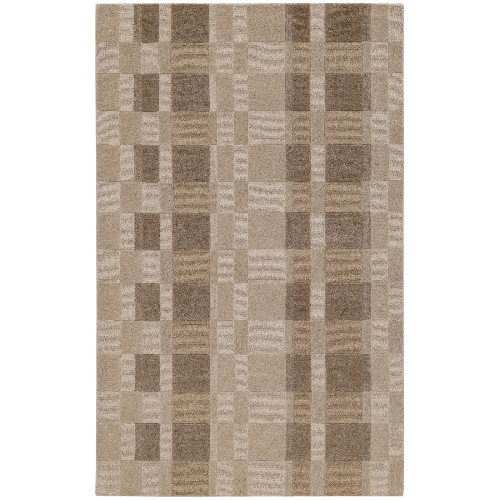 Hand-Tufted Wool Rug, Runner 2'6" x 8', Neutral
