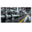 Ensemble de salon mural monochrome et industriel jaune-120726633