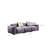 Jinyu 108.27'' Velvet Sofa-319731959