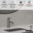 Single-Hole Single-handle Bathroom Faucet with Drain Assembly-102916192