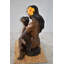 Statue bronze Susan avec coquille et fontaine en bronze, taille: 21 po x 20 po x H 31 po