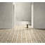 12 tuiles de marbre en pierre naturelle polie jet d'eau 12 "x 12" pour plancher et mur, 1 boîte chaque motif 4 PCS-112642970