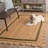 Inaki Natural Fiber 896 Hand Woven Jute Pile Geometric Rug-145089327