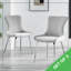 Illman Luxury Velvet Upholstered Dining Chair - Elegant Modern Deco Style-1400710048-1400710049