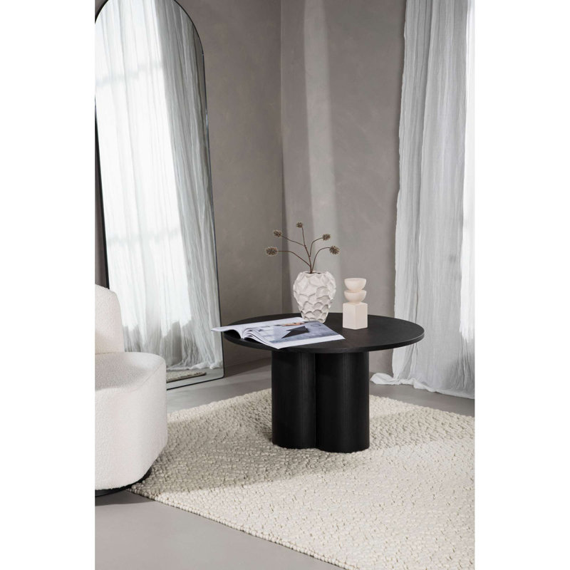 4 Legs Coffee Table, Black