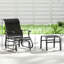 Fauteuil oscillant d'extérieur à haut dossier Garden-865656794