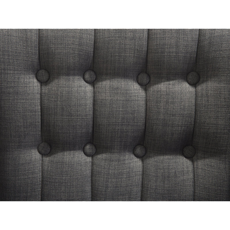 Tardif Upholstered Armchair, Dark Grey