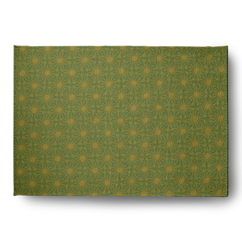 Chenille Floral Indoor Rug, Rectangle 5' x 7'