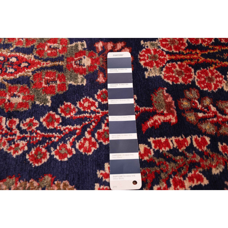 Tapis bleu marine Anadol 3 pi 1 po x 13 pi 5 po