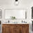 1-Light Globe Flush Mount Light-479066704