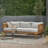Acacia Wood Daybed with Classic Slat Paneling-142179234