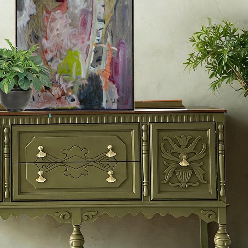 Retro Green Sideboard