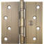 Charnières de porte à roulement à billes 4 po, coin carré-97013566