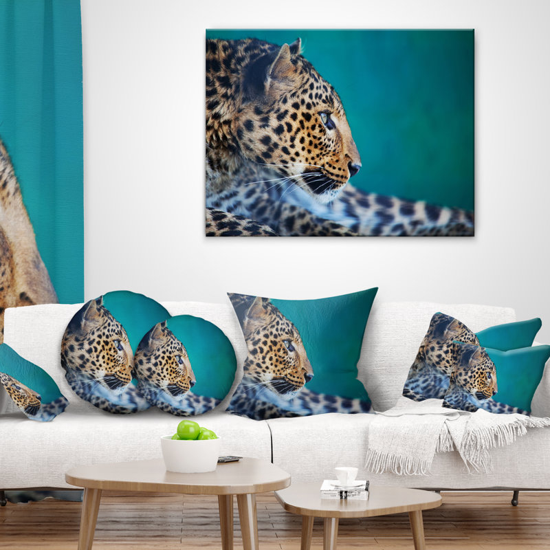 Coussin africain, 16 po x 1 po, Carré