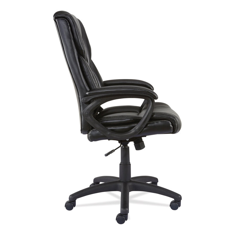Brosna Luxura Brown Faux Leather Mid-Back Executive Chair