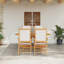 Garden Dining Set Folding Manual 5 Pcs 4-Seater-1354224652