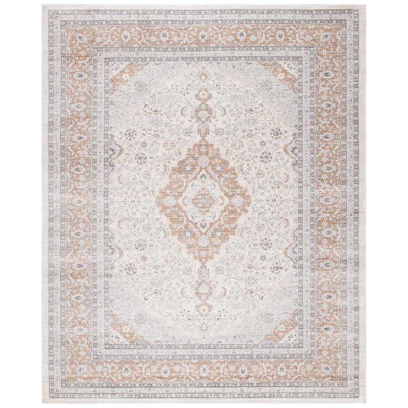 Delmer Performance Oriental Rug, Rectangle 9' x 12'