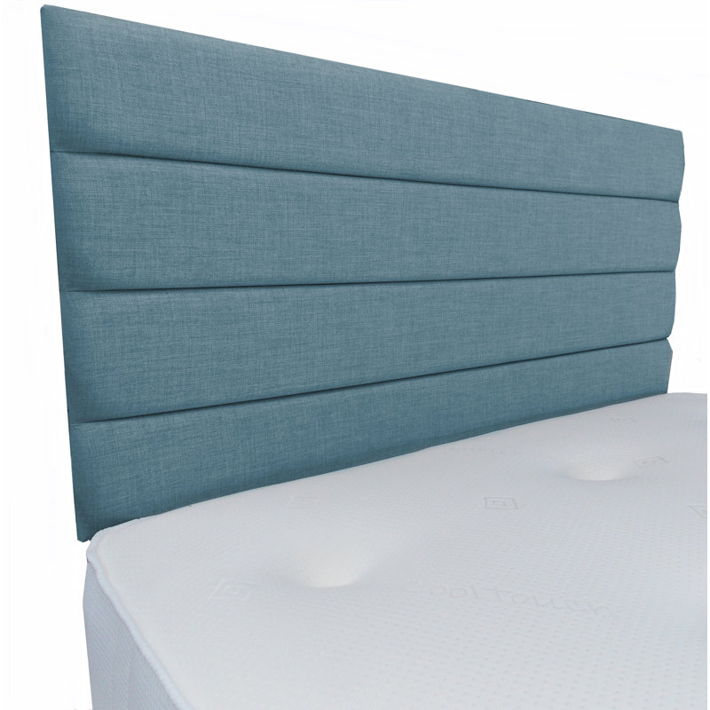 Moyo Upholstered Headboard, Double (4'6), Duck Egg