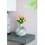 Vase - tourbillon noir et blanc