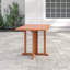 Baltimore Rectangular Wood Folding Outdoor Dining Table , 120cm cm W 70cm cm D