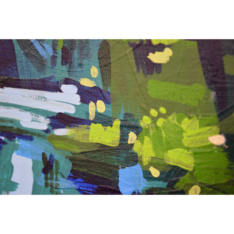 Conifer Painting by Sie Douglas-Fish
