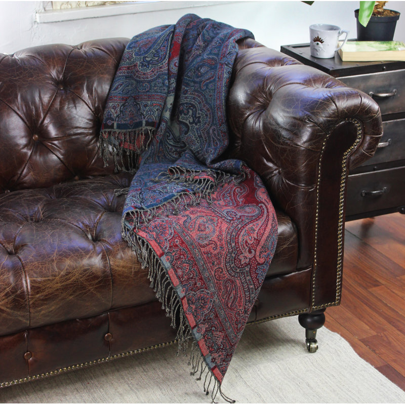 Brittany Hand Woven Throw Blanket
