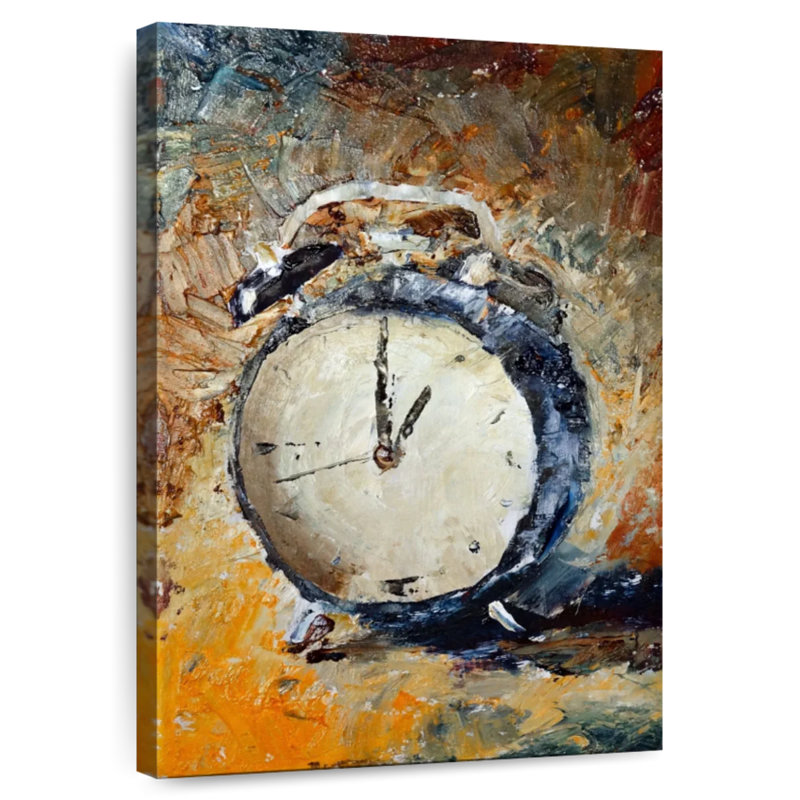 Kerner Abstract Clock, 12" H x 8" W