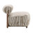 Tilton Zebra-Stripe Chenille Accent Chair-1248933959