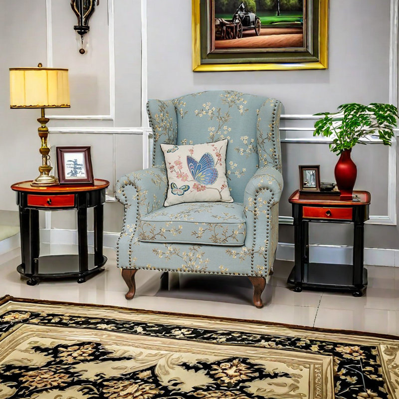 Fauteuil de 33,4 po de large Katsura