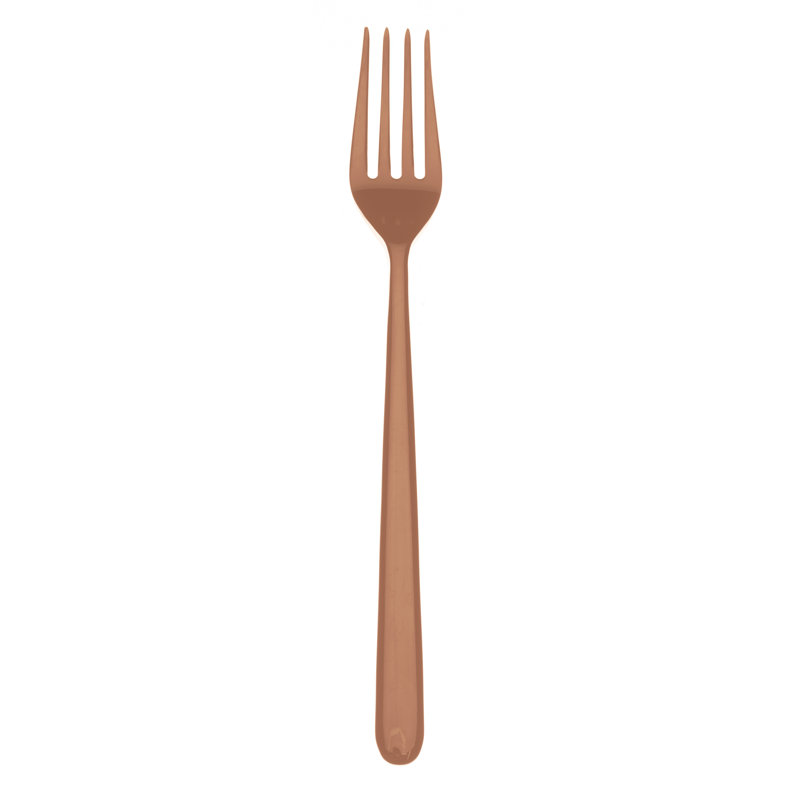 Fourchette de table Linea - 48 pièces, Bronzo