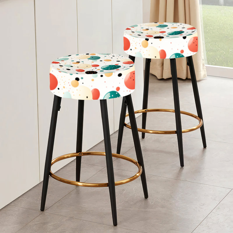 Ensemble de 2 tabourets de bar Vintage Charm